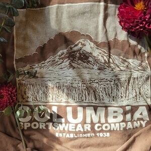 Columbia Brown Graphic T-Shirt